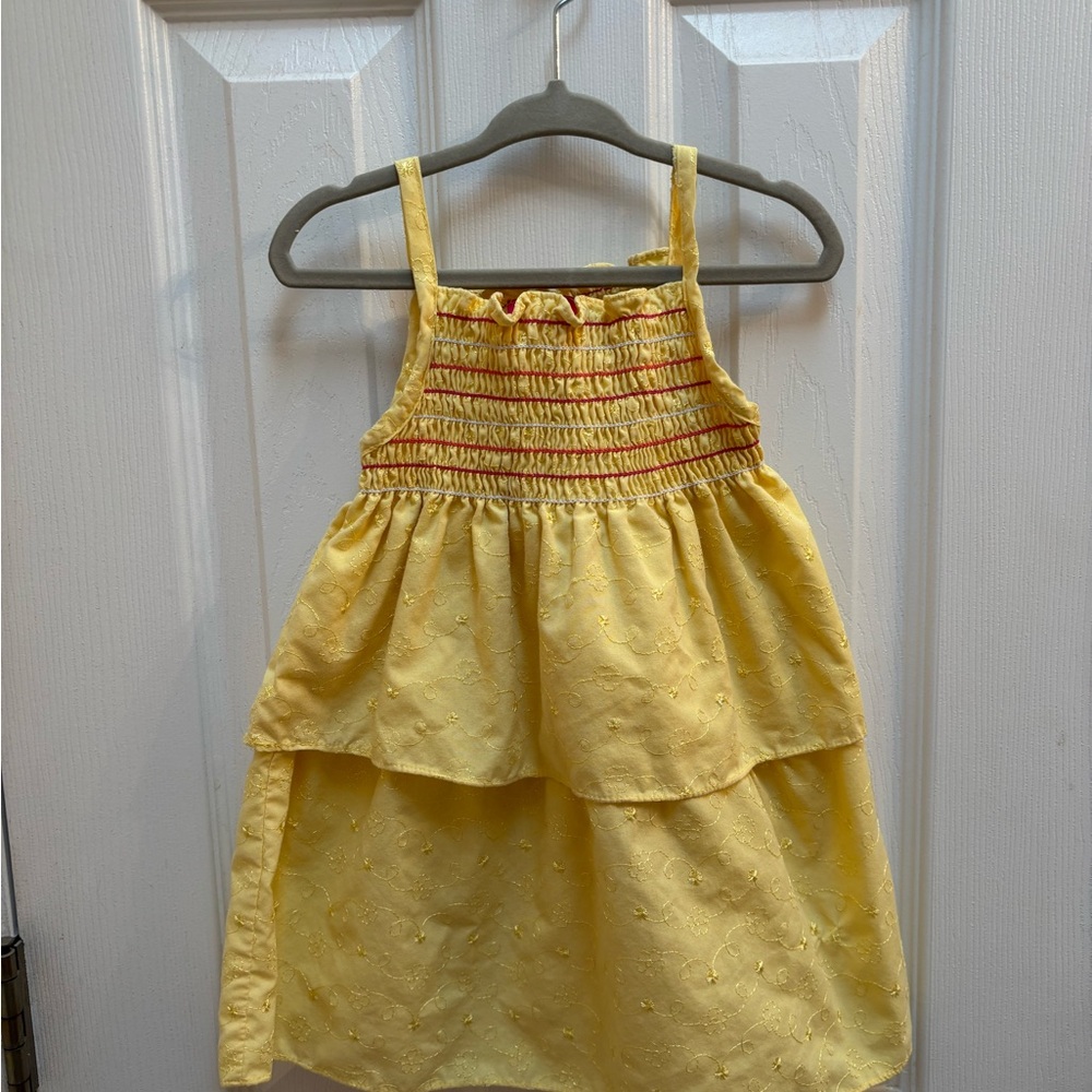 Yellow Kids Casual Dress